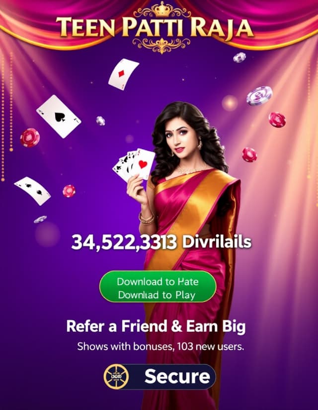 Teen Patti Raja Banner